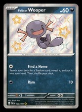 PALDEAN WOOPER 180/091 SHINY RARE PALDEAN FATES POKEMON HOLO NM on eBay