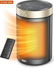 Dreo Space Heater, Portable Electric Heaters for Indoor Use with Thermostat and 