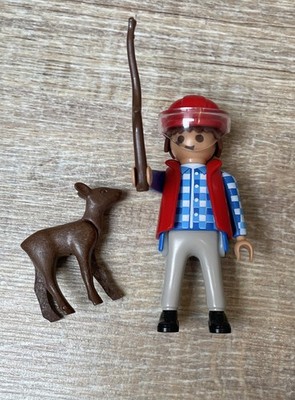Playmobil 71817 - Waldarbeiter mit Reh-Kitz - Kinder Schokolade - Neuwertig