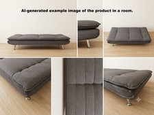 Twin Size Gray Convertible Futon Sofa Bed - Local Pickup