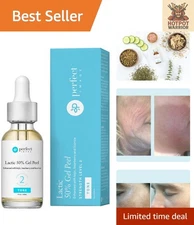 Lactic 50% Gel Peel - Brightening Chemical Exfoliant for Youthful Skin 1 fl oz