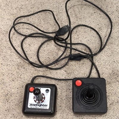 Suncom Technologies StarFighter and OEM Joystick  for Atari 2600 lot of 2