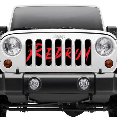 For Jeep Patriot 2007-2017 Dirty Acres 1-Pc Redrum Style Perforated Main Grille
