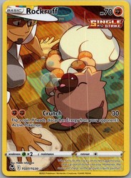 Rockruff TG07/TG30 Silver Tempest Trainer Gallery Holo
