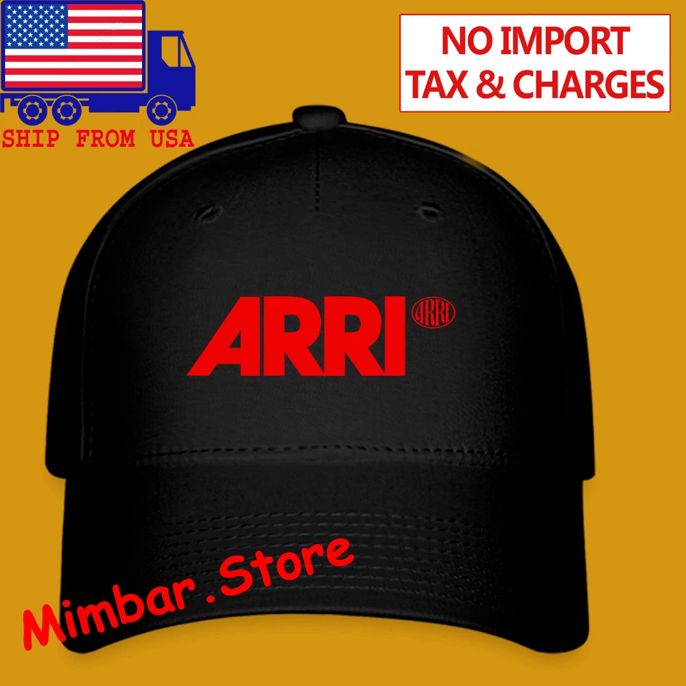 ARRI Film Camera Black Hat Baseball Cap Size S/M & L/XL