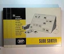 HPI 35mm Slide Sorter Hudson Photographic Industries Light Box In Original Box