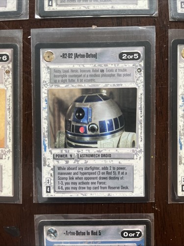 Star Wars CCG C-3PO R2-D2 Lot - Picture 6 of 8