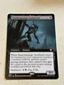 mtg borderless Shadowgrange Archfiend, demon, Crimson Vow Commander, unplayed