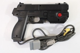 NAMCO NPC-103 GunCon Playstation PS PS1 Light Gun Controller Black Japan TESTED