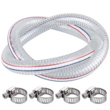 Flexible Clear Vinyl Hose 5FT 1 ID Heavy Duty