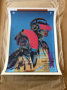 Daft Punk Concert Poster | eBay