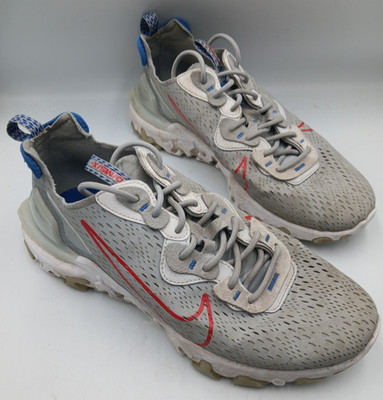 Nike React Vision Turnschuhe Herren Dimsix Größe 8,5 Grau Turnschuhe EU 43