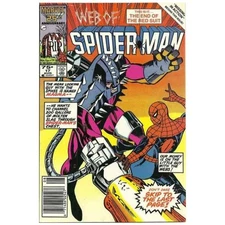 Web of Spider-Man #17 Newsstand - 1985 series Marvel comics VF+ [a,
