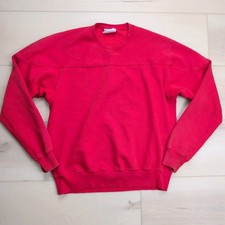 Vintage Russell Athletic Sweatshirt Mens Large Red Crewneck Pullover USA 90s