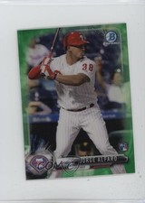 2017 Bowman Chrome Minis Base Rookies Green Refractor /99 Jorge Alfaro #60 1m01