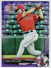 2017 Bowman Draft Nonie Williams Rookie RC Purple Parallel /250 #BD-153