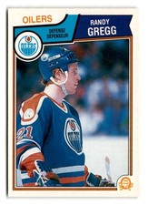 1983-84 Randy Gregg O-Pee-Chee OPC Rookie - Edmonton Oilers