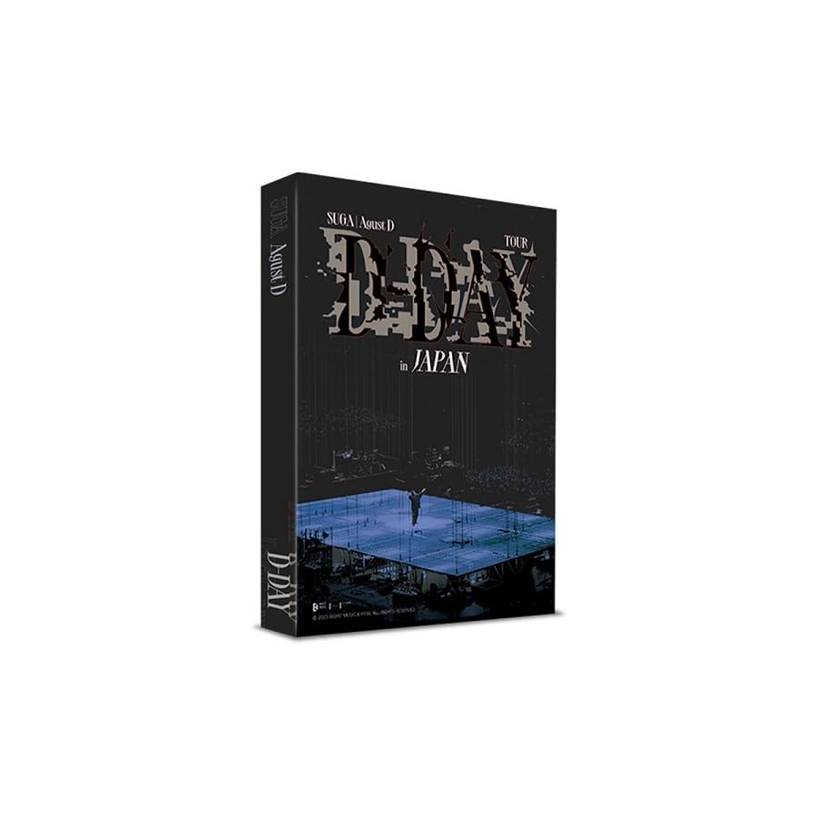 【未開封】SUGA D-DAY in JAPAN Blu-ray トレカ付き used] SUGA Agust D TOUR 'D-DAY' in JAPAN 2-Disc Set [Blu-ray] No