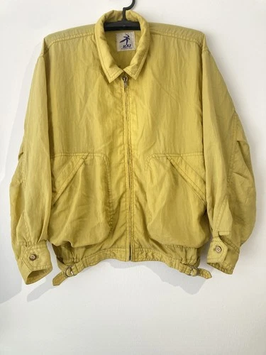 Vintage Issey Miyake HAI SPORTING GEAR Natural Weekend Bomber Jacket  - product listing photo