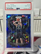 2021-22 Panini Prizm - Chris Duarte #315 Blue Ice Prizm /125 (RC)