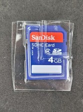 Image of SanDisk 4GB Class 4 SDHC Memory Card - (SDSDB-004G-B35)