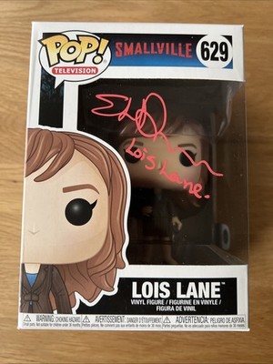 Smallville Lois Lane 629 SIGNED by Erica Durance Funko Pop New Rare COA SWAU