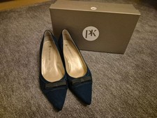 PETER KAISER Pumps Gr. DE 38 (UK 5,5) Elegant türkis grün Wildleder *wie neu*
