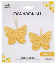 44th Street Needle Co Butterfly Macrame Kit New