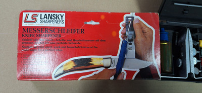 Lansky Messer Schleifset + Super C Klammer