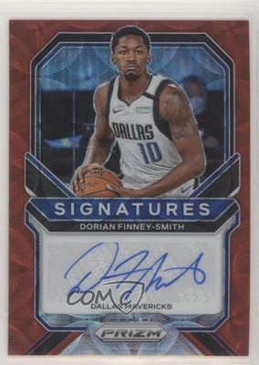 2020-21 Panini Prizm Signatures Choice Dorian Finney-Smith #SI-DFS Auto 4l3