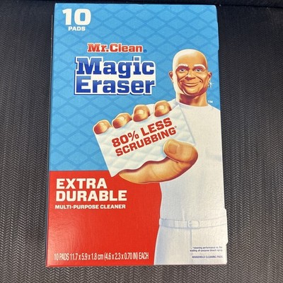 Mr. Clean Magic Eraser Sponge, All Purpose Cleaner, Cleaning 10 Count, White 