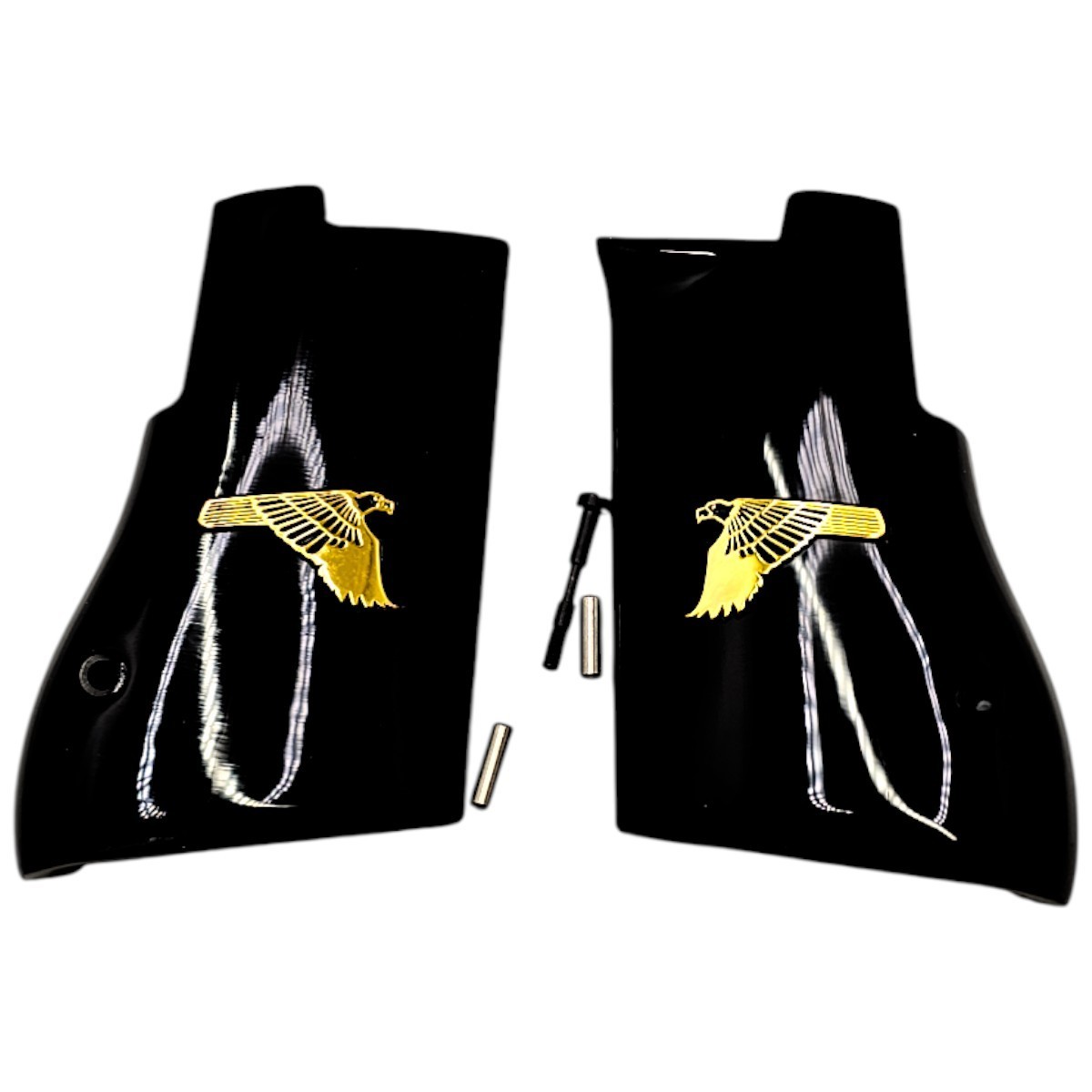 Desert Eagle Grips Mark XIX 50AE, 44 Mag, 357 24K Gold Eagle Inlay