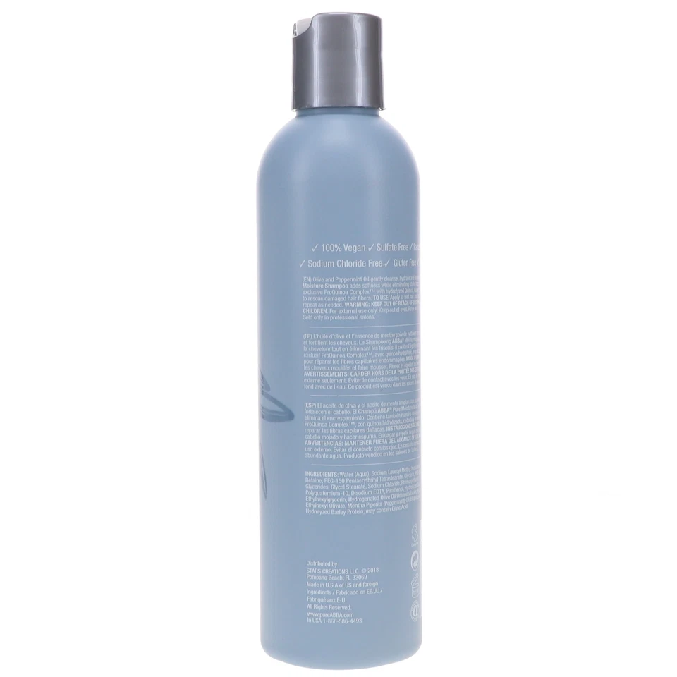 ABBA Moisture Shampoo 8 oz - Image 4 of 4