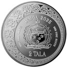 2025 Samoa Mermaid with a Pearl 1 oz Silver Proof Like Coin in capsule