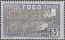 Timbre Flore Cacaoyer Togo (Colonies Fr.) 138 ** - 88851GF