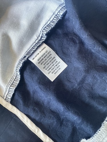 Crown And Ivy Shelby Shorts Plus Sz 20WNavy Scalloped 7” Inseam Textured Stretch - Picture 7 of 9