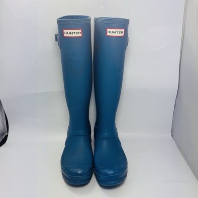 Hunter Original Women's Tall Rubber Rain Boots W23499 US 6M/7F EU
