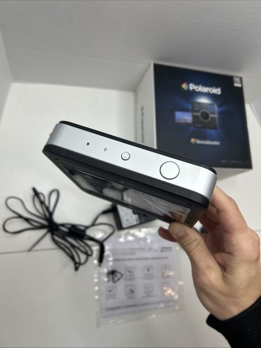 Polaroid Socialmatic Instant Digital Camera (Black)-New with Defective Battery - Picture 6 of 12