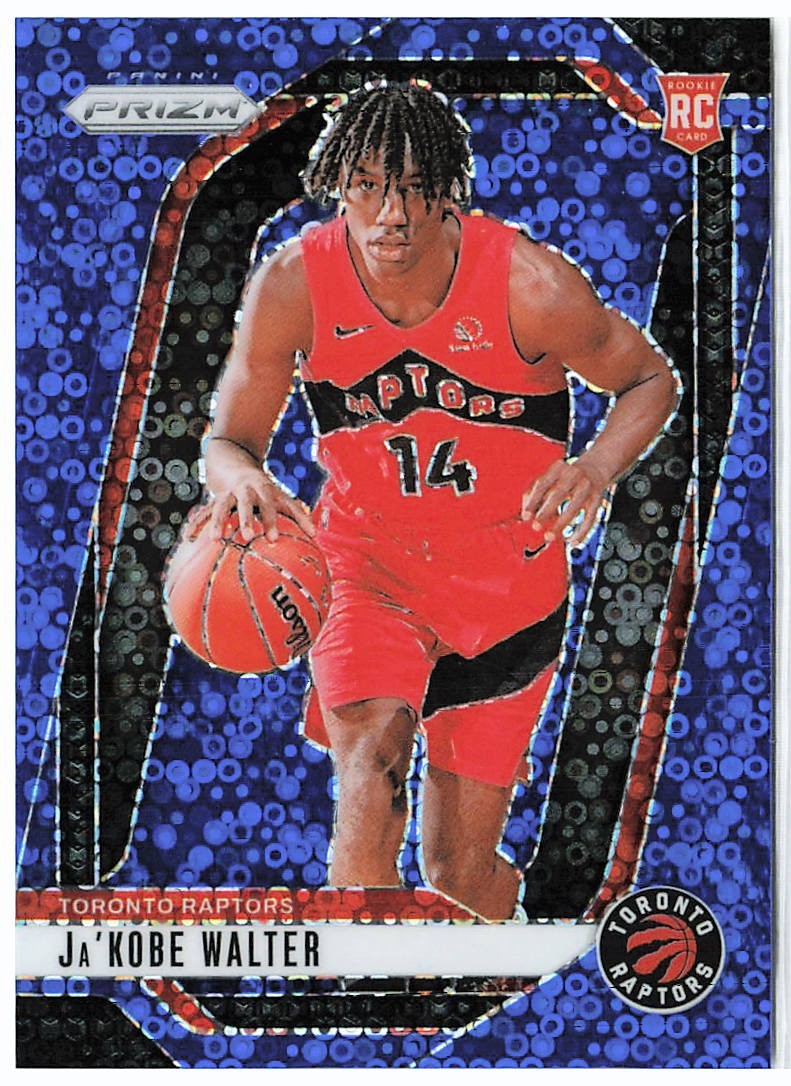 2024-25 Panini Prizm - Ja'Kobe Walter #223 Blue Fast Break Prizm /150 (RC)