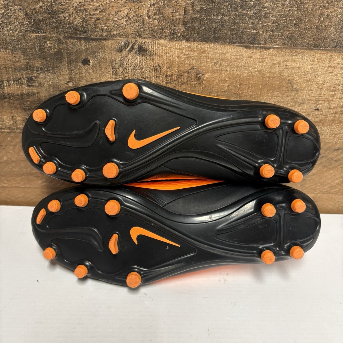 Nike Hypervenom Phelon FG Orange Black - Men's 8 - 599730-008 | eBay