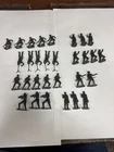 Vintage Toy Army Men Louis Marx TimMee Auburn Ideal LOT C 30 pcs