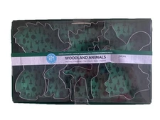 R&M International 7 Piece Woodland Animals Cookie Cutter Set Deer Owl Tree Fox