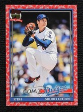 2026 Topps Series Japan Edition Red Koi Fish 1/5 Shohei Ohtani #T91-100 1he8