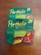 Crayola Portfolio Series Oil Pastels Wet or Dry – 2 Packs x 24 Colors – 48 Total