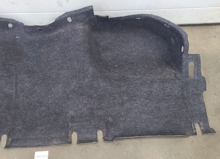 OEM 2009-2018 DODGE RAM 1500 ALFOMBRA TRASERA CABINA ALFOMBRA PISO PAN SILENCIADOR Foto 3 de 4