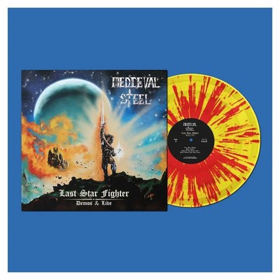 MEDIEVAL STEEL - Last Star Fighter (Demos & Live*LIM. 100 SPLATTER LP*US METAL)