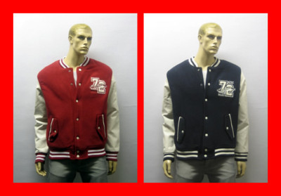 Amerikanische Varsity Letterman Universität Baseball College Jacke Navy