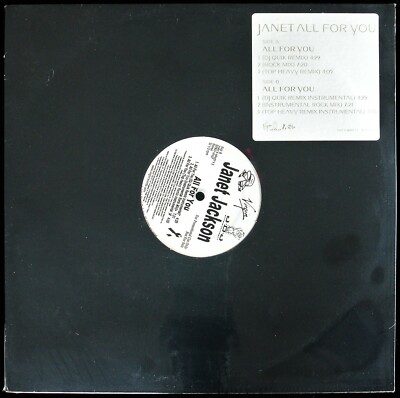Janet – All For You 2001 US Org 2LP レコード Janet Jackson - All For You '01 2xLP US ORG!EX-/EX- | eBay