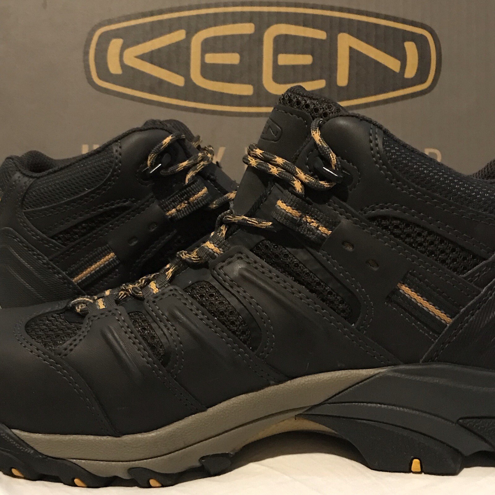 Stivali da lavoro impermeabili NUOVI KEEN UTILITY uomo taglia 7 M Lansing punta acciaio 1018079