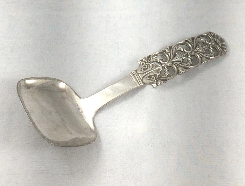 Kloster by Brodrene Lohne Norway Solvbestikk 830 Sterling Sauce Ladle-5 1/2"